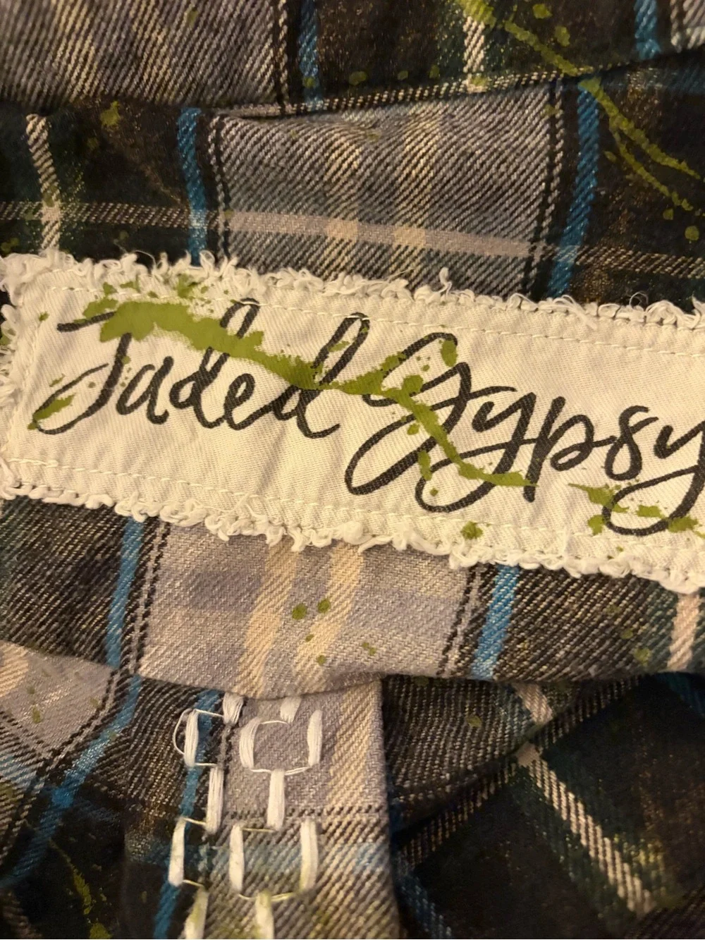Jaded Gypsy lightweight plaid